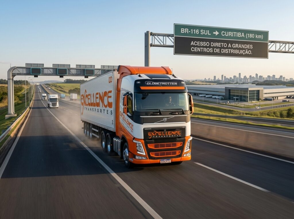 Transportadora para Curitiba - Excellence Transportes